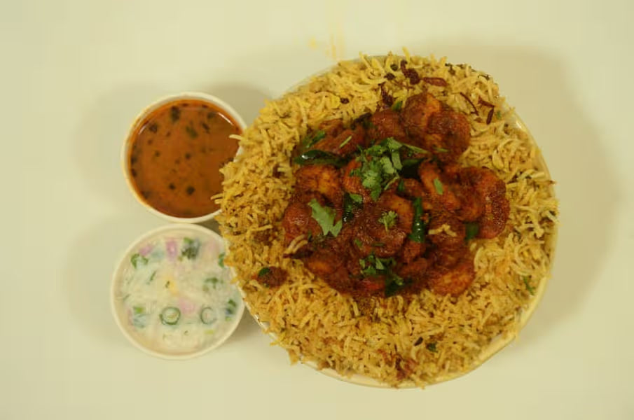 Prawn Biryani