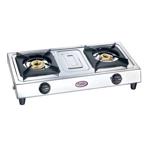 Prestige Prithvi Stainless Steel L.P. Gas Stove - 1 Burner : 1 Unit