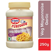 Dr. Oetker Funfoods Veg Mayonnaise - Garlic, 250 g