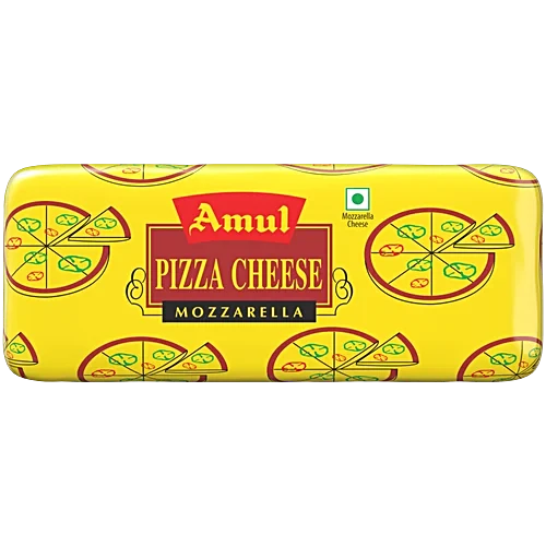 Amul Mozzarella Pizza Cheese Block, 1 kg Pouch