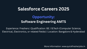Salesforce Off Campus Drive 2025 – Software Engineering AMTS