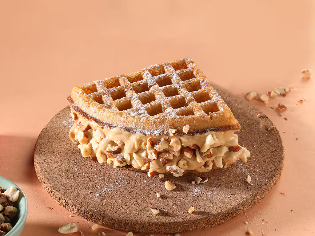 Butterscotch Crunch Waffle