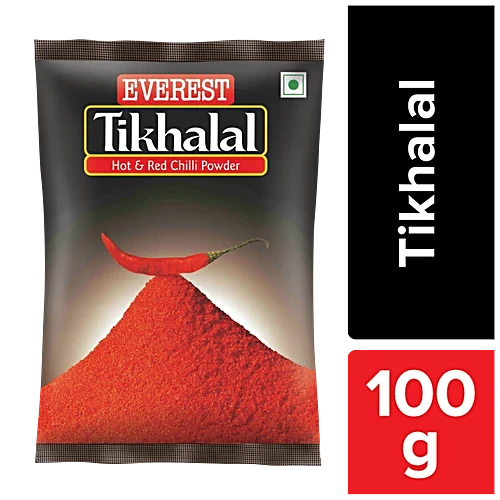 Everest Powder - Tikhalal Chilly, 100 g Pouch
