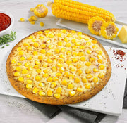 Golden Baby Corn Pizza