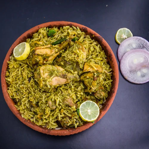 Gongura Chicken Biryani
