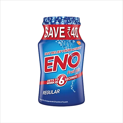 Eno Fruit Salt - Regular, 100 g Jar