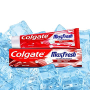 Colgate MaxFresh Toothpaste, Red Gel Paste with Menthol for Super Fresh Breath, 150g (Spicy Fresh), 150 g