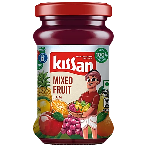Kissan Mixed Fruit Jam, 90 g