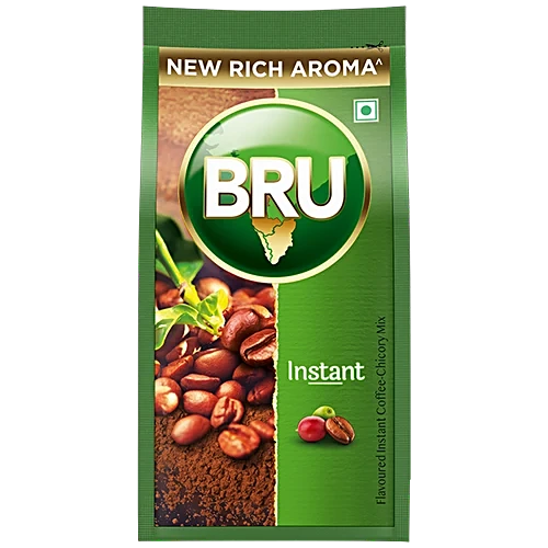 BRU Instant Coffee Power, 200 g Pouch