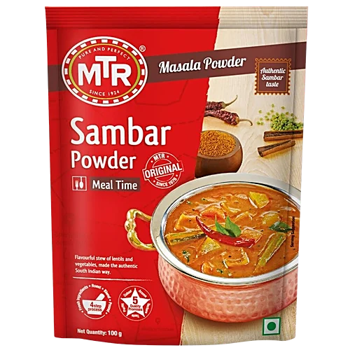 MTR Sambar Powder, 500 g Pouch