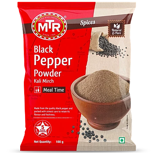 MTR Powder - Black Pepper, 100 g Pouch