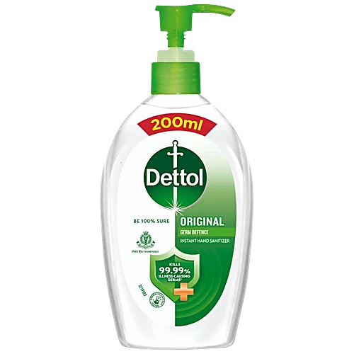 Dettol Original Instant Hand Sanitizer, 200 ml