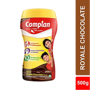 Complan Nutrition Drink Powder - For Kids, Royale Chocolate Flavour, 500 g