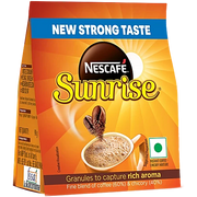 Nescafe Sunrise Instant Coffee Powder - Chicory Mix,190 g Pouch