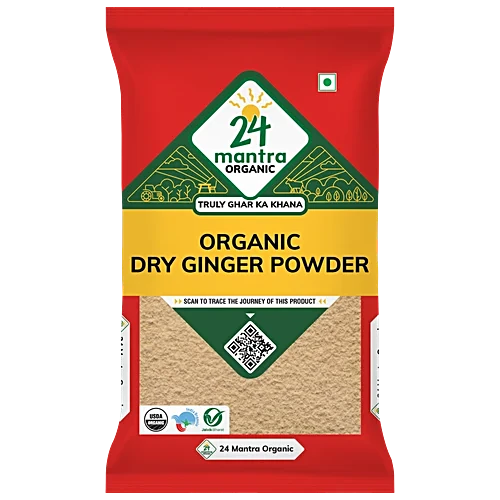24 Mantra Organic Dry Ginger Powder, 50 g
