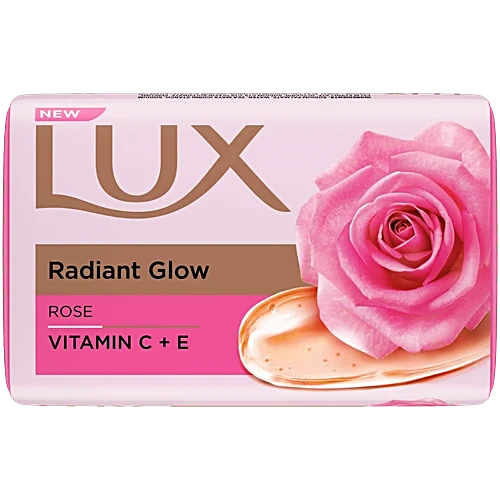 Lux Soft Glow Rose & Vitamin E Soap, 150 g Carton