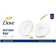 Dove Cream Bar Bathing Soap, 125 g (Buy 4 Get 1 Free)