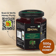 Royal Organic Wild Forest Honey, 500 g