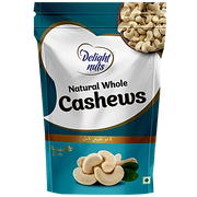 Delight Nuts Cashews - Natural, Premium Quality, Whole, 200 g