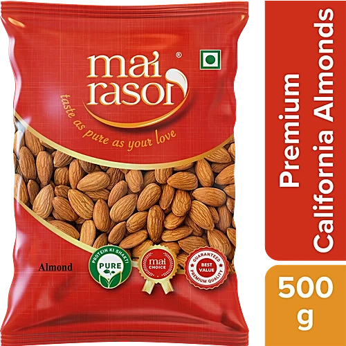 Mai Rasoi Almond, 500 g Pouch