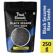 True Elements Raw Black Sesame/Til Seeds, 250 g