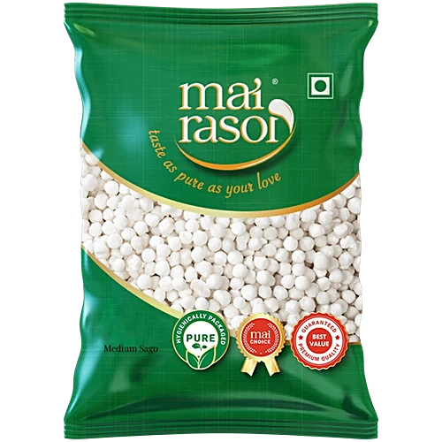 Mai Rasoi Sabudana/Sago Pearls - Medium, 200 g