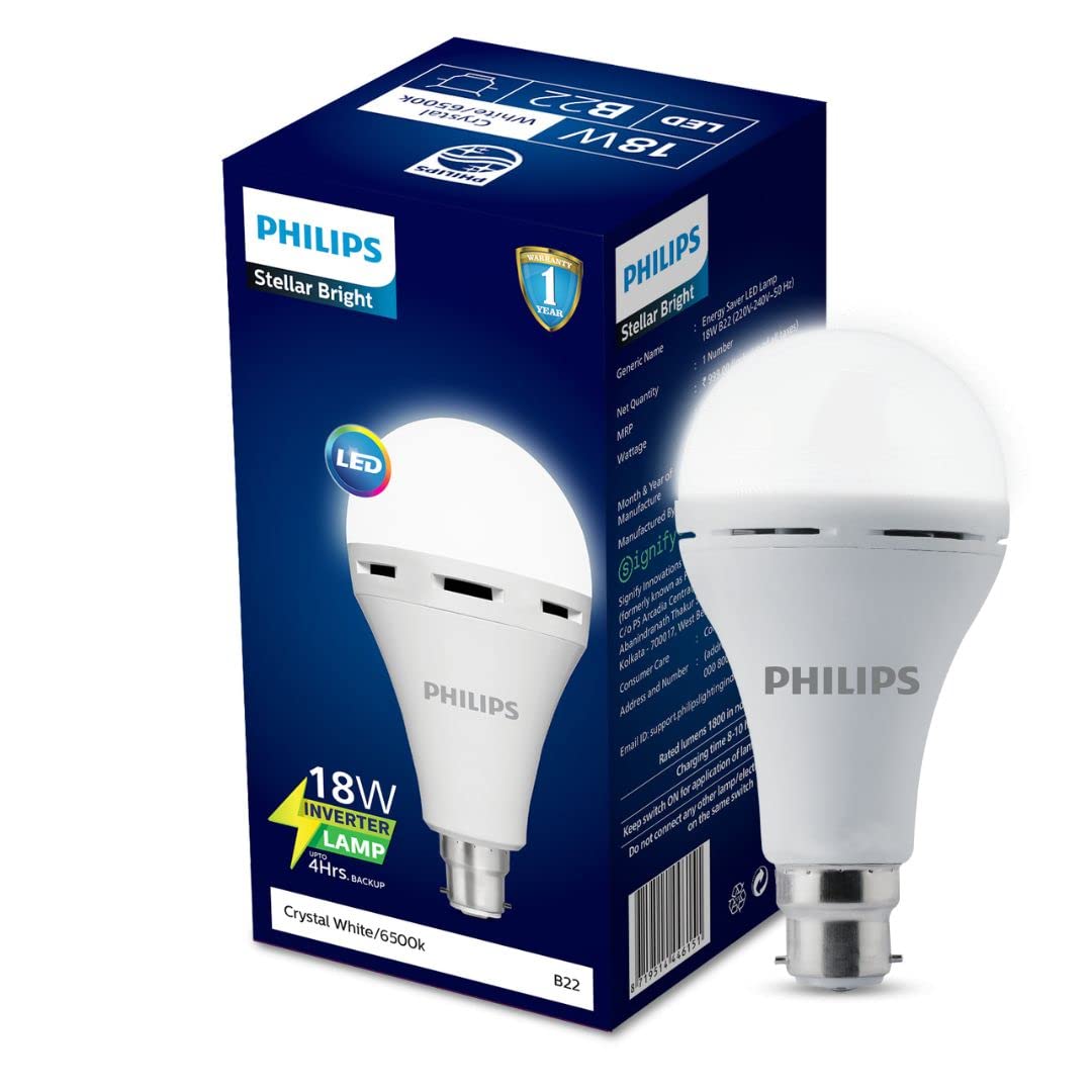 Philips Stellar Bright White T-Bulb : 18 W