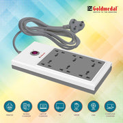 Goldmedal Spice Max 6x1 Spike Guard (2 Meter Cable) - White : 1 Unit