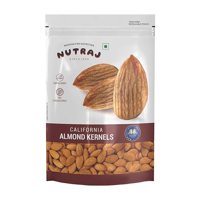 Nutraj California Almonds (Badam): 500 g