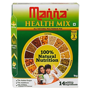 Manna Health Mix - 100% Natural Nutrition, No Added Sugar, Preservative Free, 250 g Carton