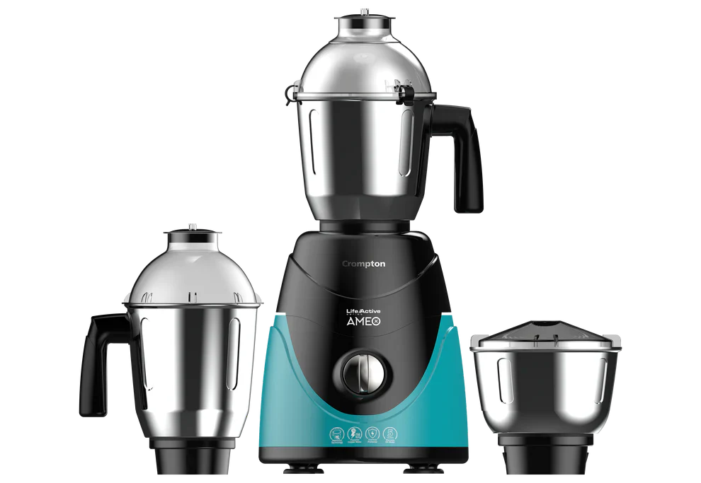 Crompton Greaves Ameo Mixer Grinder - 3 Jars (750 W) : 1 Unit