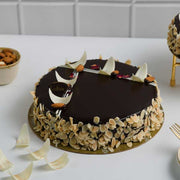 American Almond Chocolate Cake