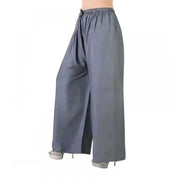 Casual Rayon Solid Ankle Length Palazzo (Grey, Free Size)