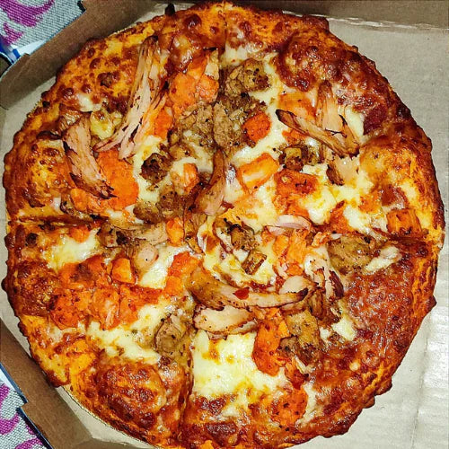 Chicken Supreme Loaded Pizza [7 inches]