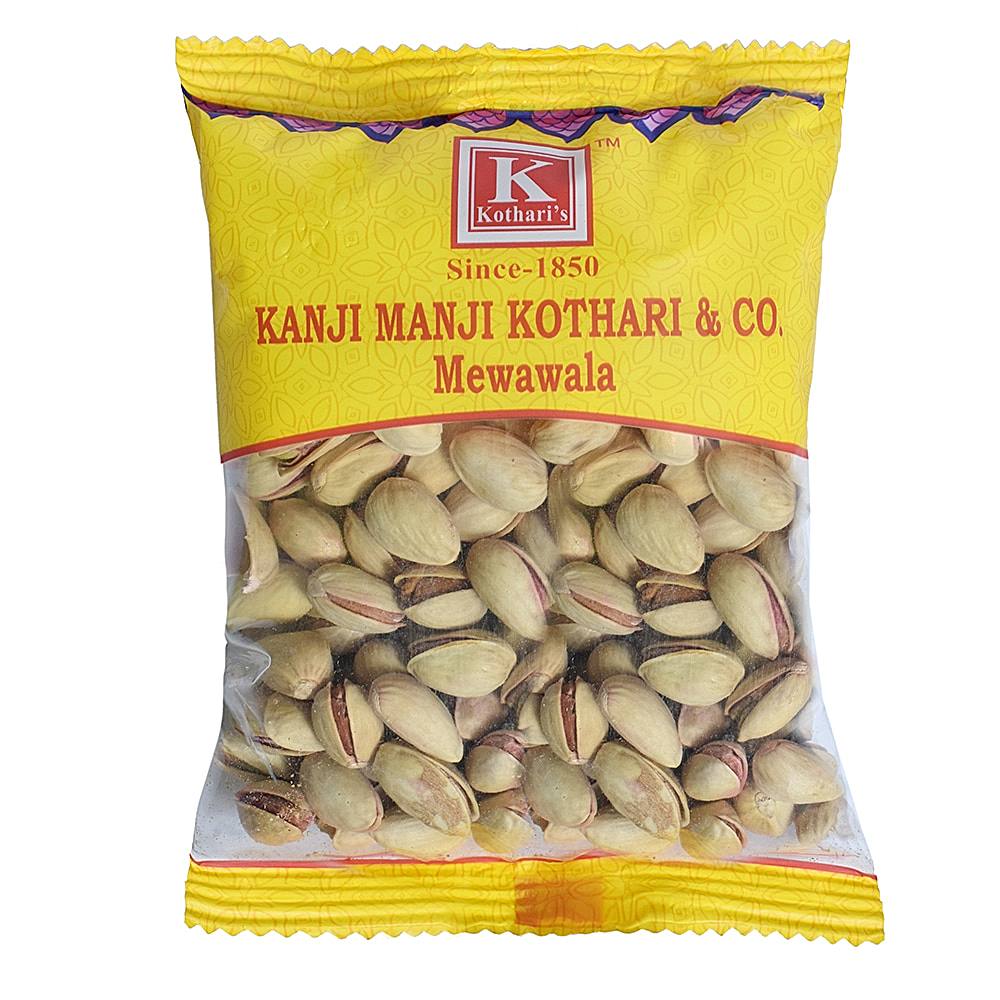 Kanji Manji Kothari KMK Pista Salted Irani (Pistachios): 200 g