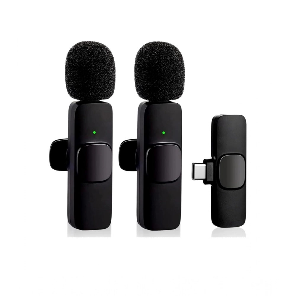 K9 Microphone, Digital Mini Portable Recording Clip Mic with Receiver