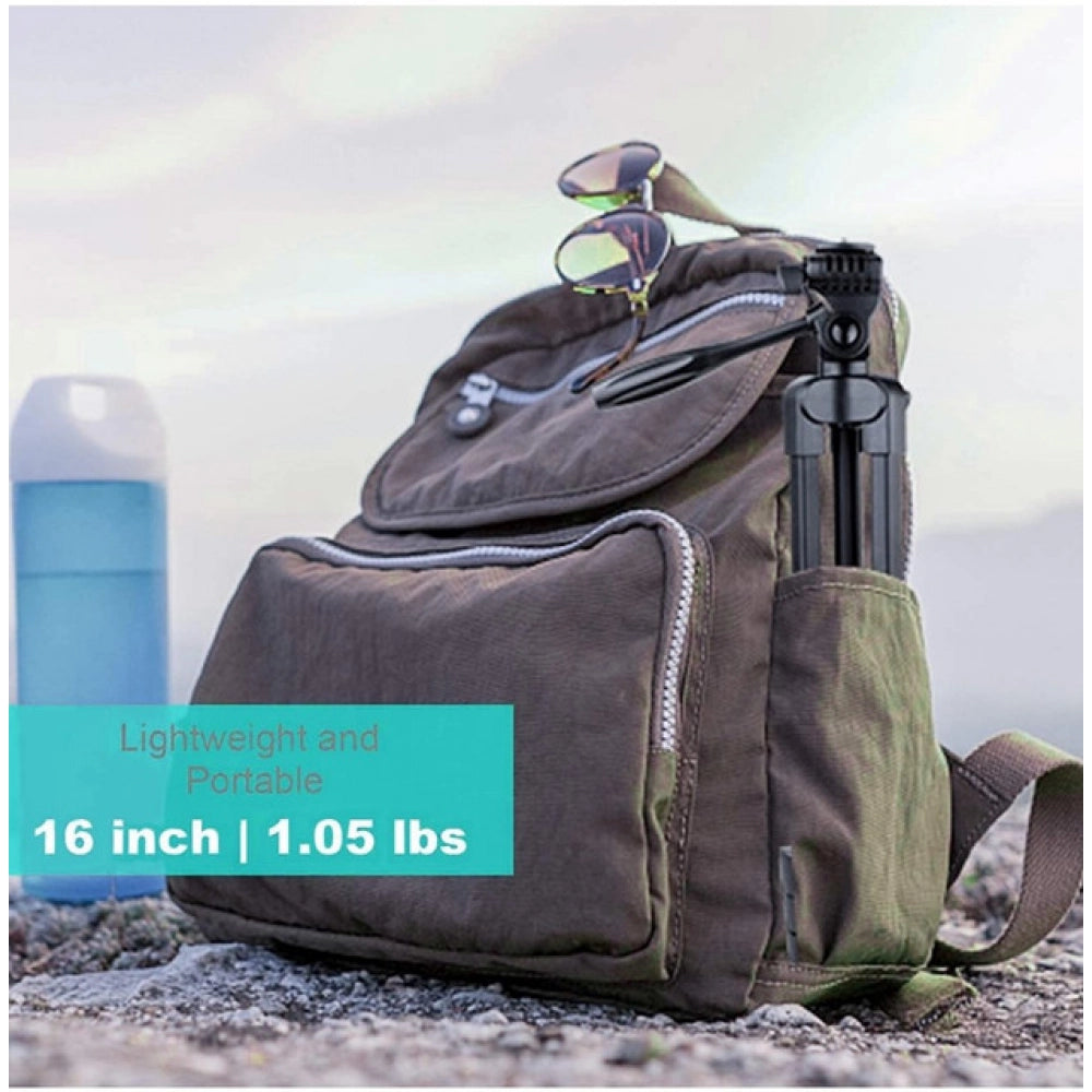 Steel-Plastic Universal 55" Tripod with 360° Pan-Tilt Head