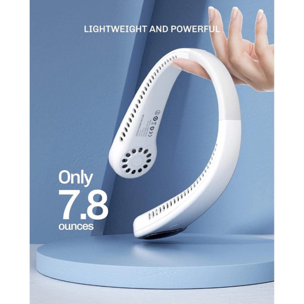 USB Rechargeable Wearable Neck Fan