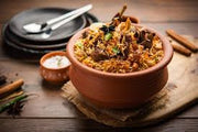 Mutton Dum (4 Pcs) Biryani