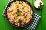 Schezwan Chicken Fried Rice