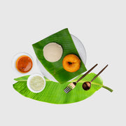 Idly (1) + Vada (1) Sambar