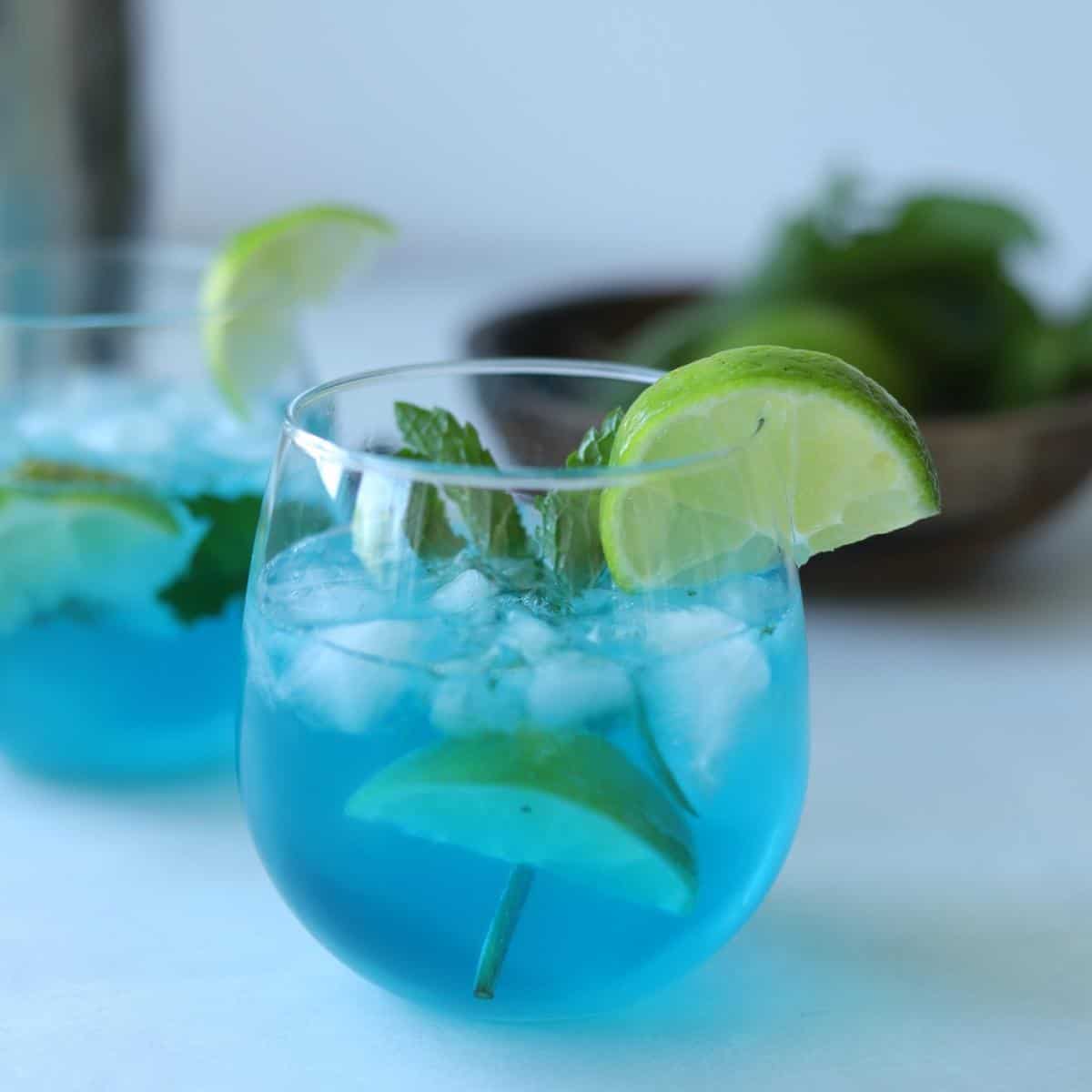 Blue Ice Mojito
