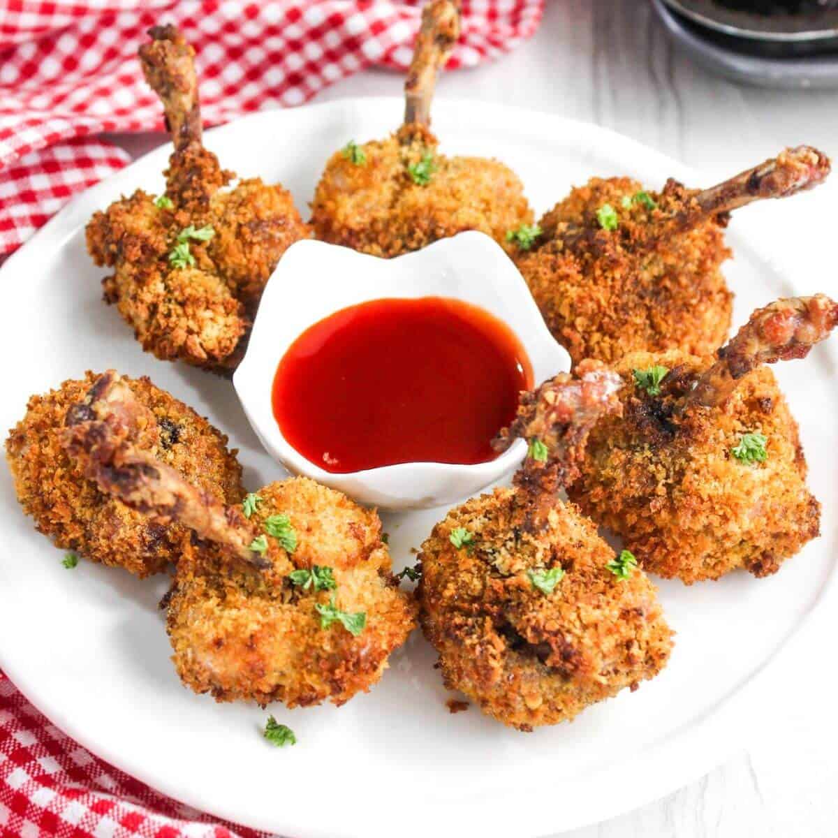 Crispy Chicken Lollipop [4 Pieces]