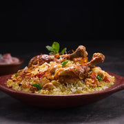 Chicken Curry Biryani [Mini] with Chicken Liver Fry Biryani [Mini]