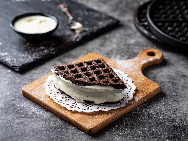 Dark & White Fantasy Waffle