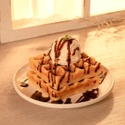 Ice Cream & Fudge Vanilla Waffle