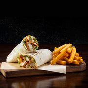 Loaded Chicken Fries Wrap