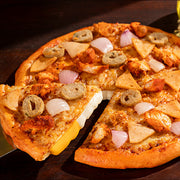 Single Chicken Cheese Burst Pizza