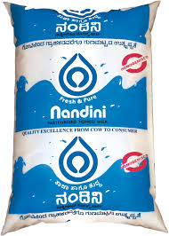 Nandini Milk, 500 g Pouch