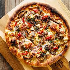 Chicken Mushroom Pizza